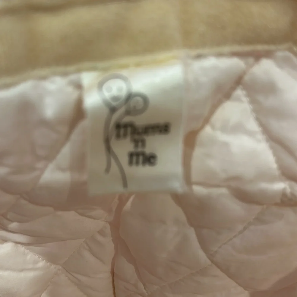 43 YEAR OLD VINTAGE DIAPER BAG PINK AND WHITE